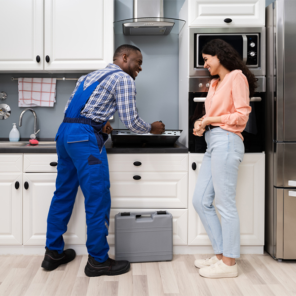 can you provide an estimate for cooktop repair before beginning any work in Monticello